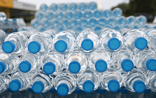 Stack of water videos